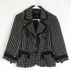 Black WHITE HOUSE BLACK MARKET blazer jacketblazer